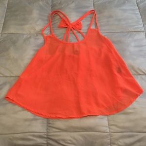 Women’s Toxik3 Orange Bow Back Top